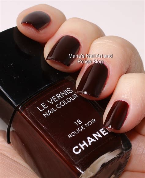 chanel rouge noir 18